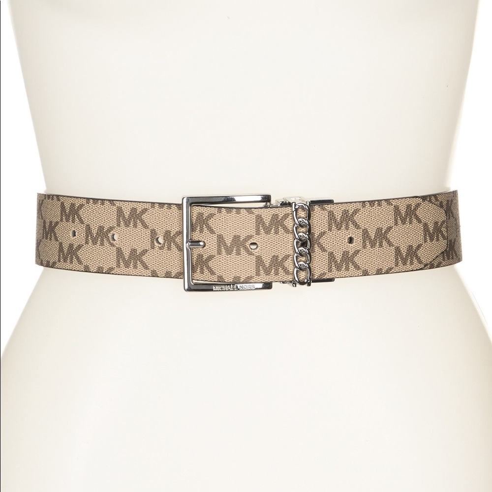NWT Michael Kors Leather Reversible Belt